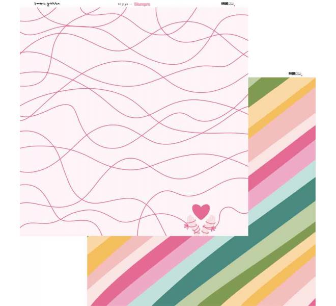 Bloc papel 12x12 Colección Siempre