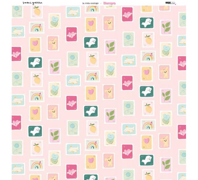 Bloc papel 12x12 Colección Siempre