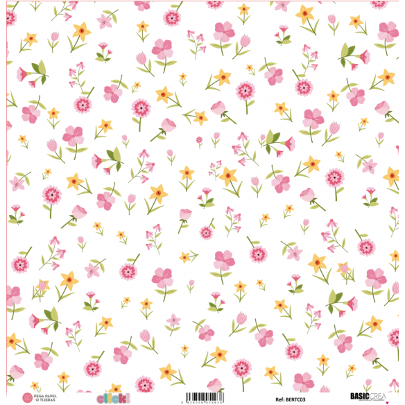 TELA CANVAS 12"X12"   "CLICK"