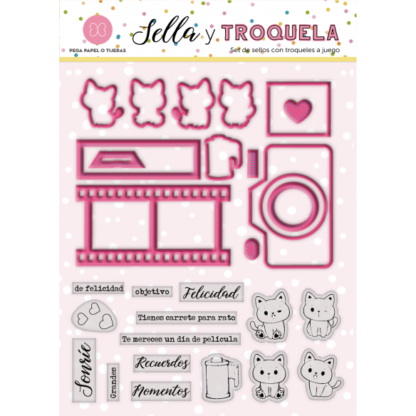 Troqueles+sellos  "CLICK"