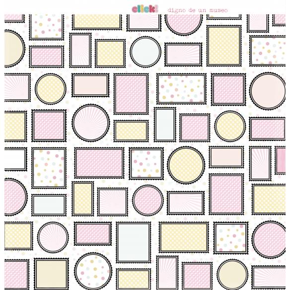 VELLUM 4+0 12"X12"   "CLICK"