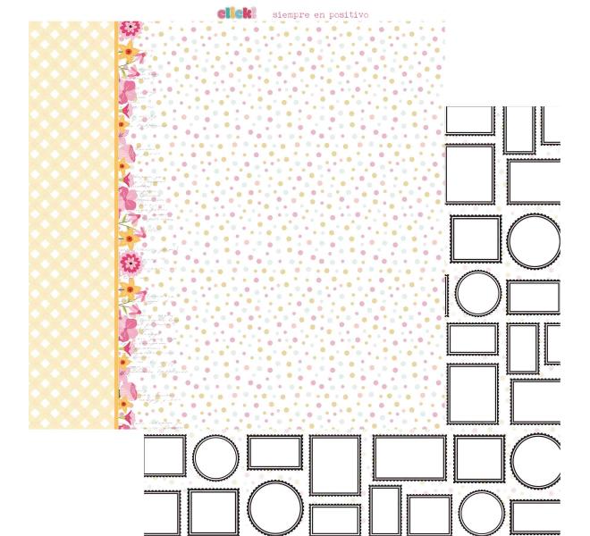 PAD PAPEL 12"X12"   "CLICK"