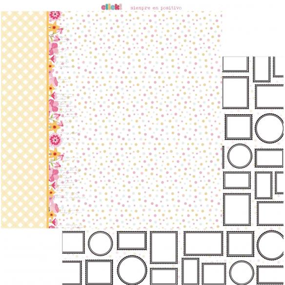 PAD PAPEL 12"X12"   "CLICK"