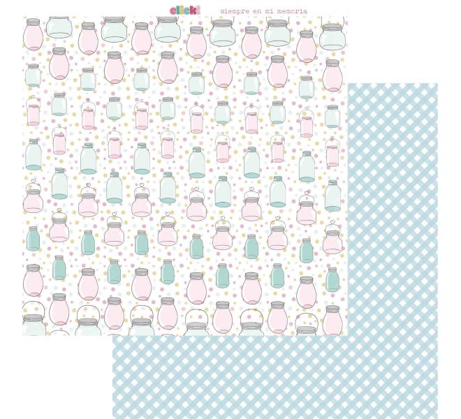 PAD PAPEL 12"X12"   "CLICK"