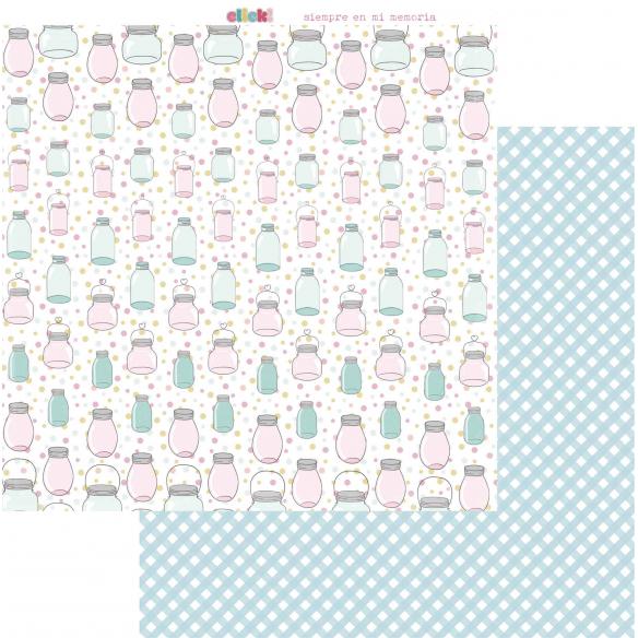 PAD PAPEL 12"X12"   "CLICK"