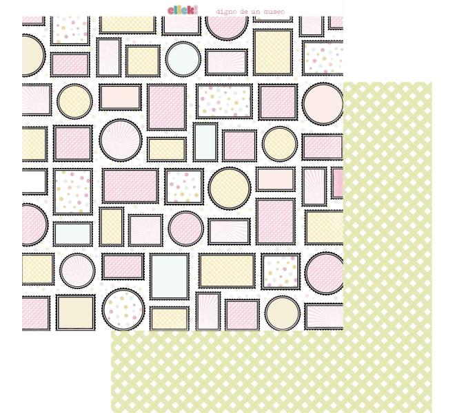 PAD PAPEL 12"X12"   "CLICK"