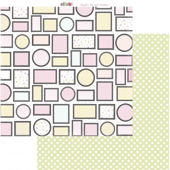 PAD PAPEL 12"X12"   "CLICK"