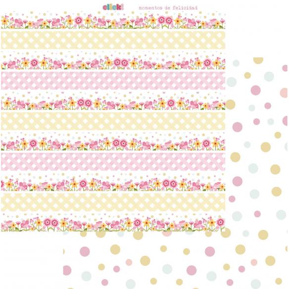 PAD PAPEL 12"X12"   "CLICK"