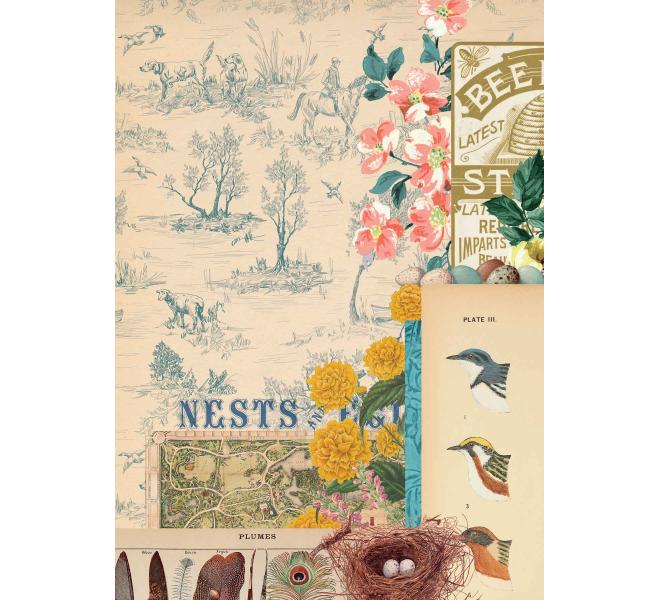 Découpage Paper A4-Collector Diary Col. I