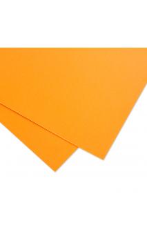Cartulina PREMIUM Textura Tela Mintopía 12"x12" Naranja