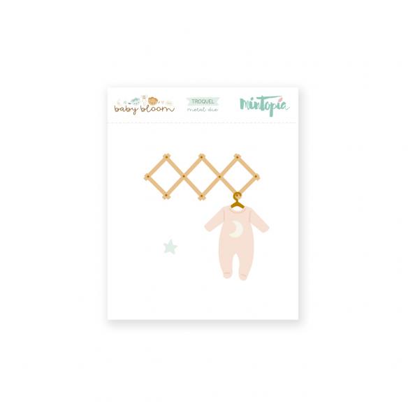 Troquel Pijama Baby Bloom