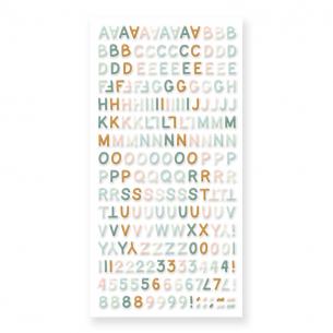Alfabeto puffy multicolor Baby Bloom