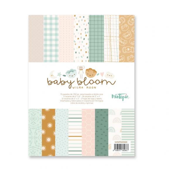 Pad 6"x8" Tarjetas Baby Bloom