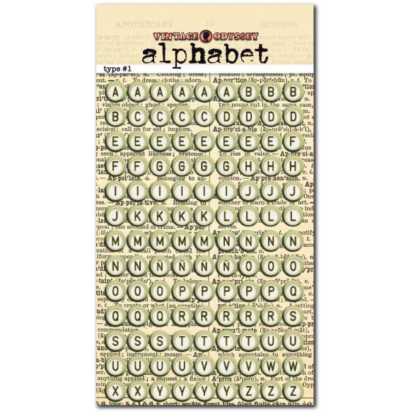 Alfabeto Puffy  "SAVOIR FAIRE"