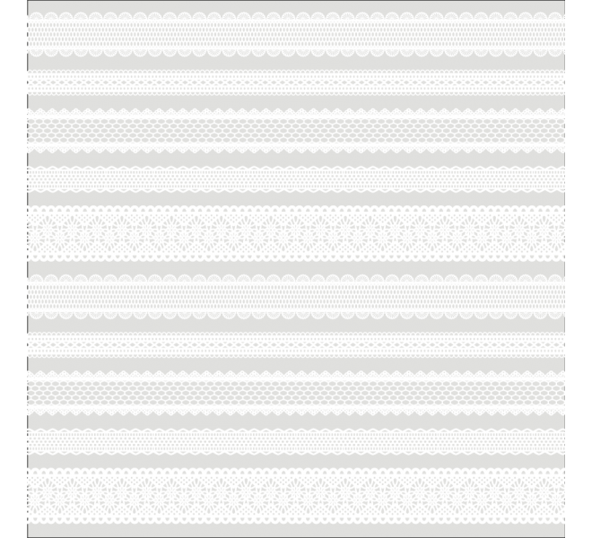 Acetato 12"X12"  "SAVOIR FAIRE" Cenefas