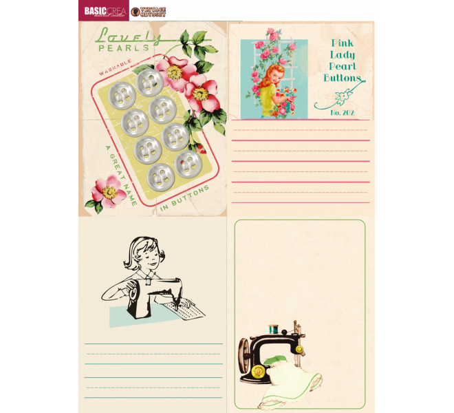 Pad Recortables A-5  "SAVOIR FAIRE"