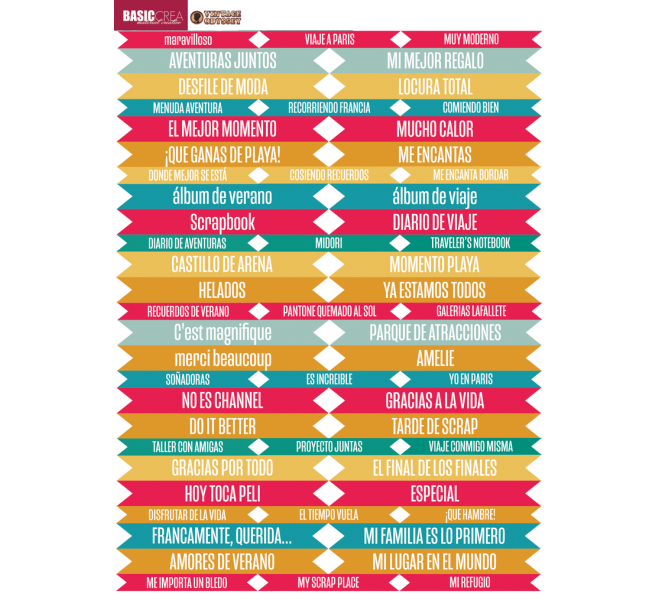 Pad Recortables A-5  "SAVOIR FAIRE"