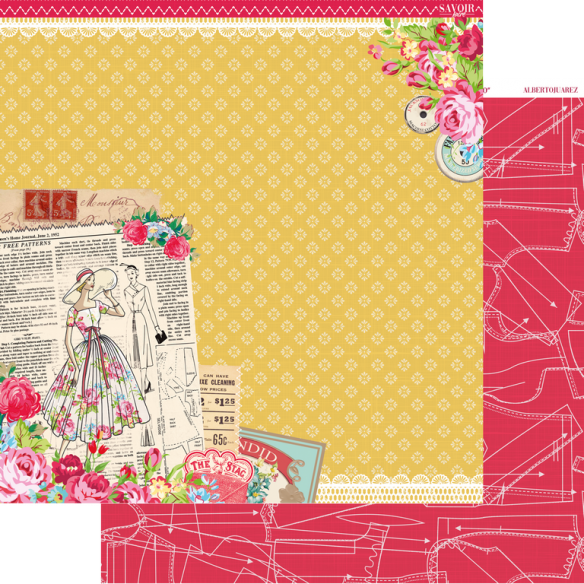 Pad Papel 12"X12" "SAVOIR FAIRE"