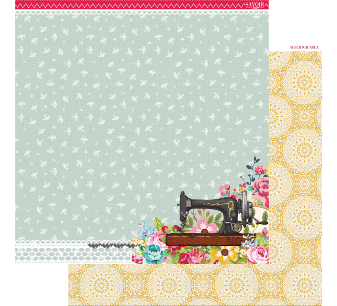 Pad Papel 12"X12" "SAVOIR FAIRE"