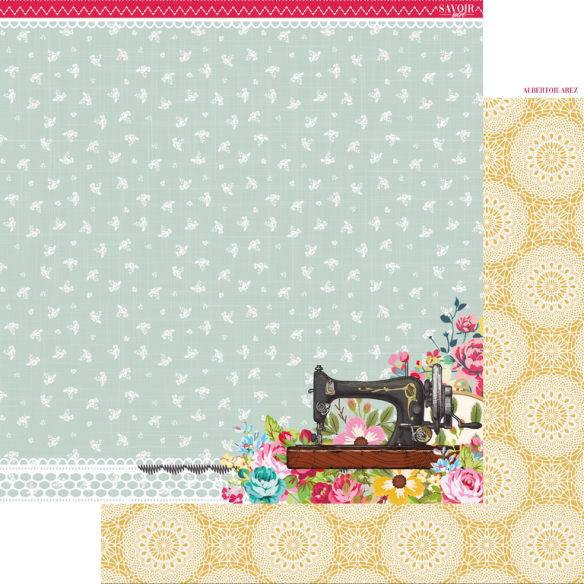 Pad Papel 12"X12" "SAVOIR FAIRE"