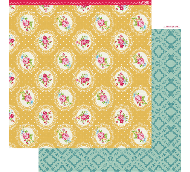 Pad Papel 12"X12" "SAVOIR FAIRE"