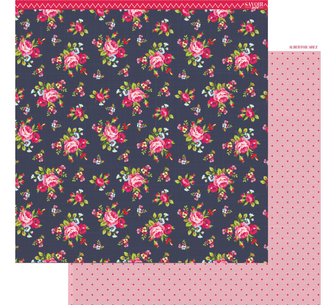 Pad Papel 12"X12" "SAVOIR FAIRE"