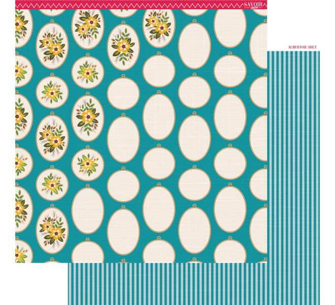 Pad Papel 12"X12" "SAVOIR FAIRE"