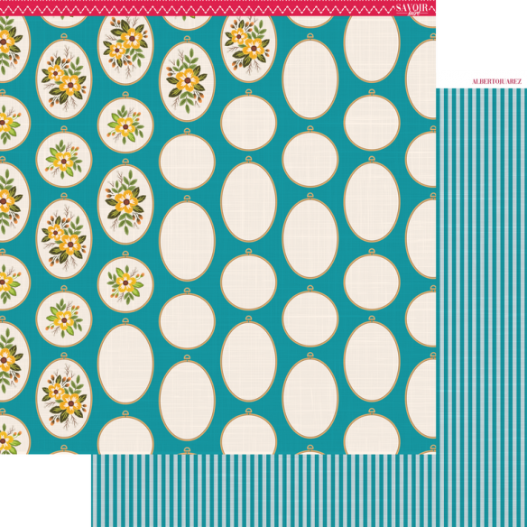 Pad Papel 12"X12" "SAVOIR FAIRE"