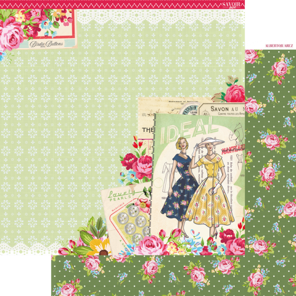 Pad Papel 12"X12" "SAVOIR FAIRE"