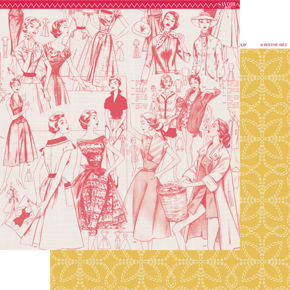 Pad Papel 12"X12" "SAVOIR FAIRE"