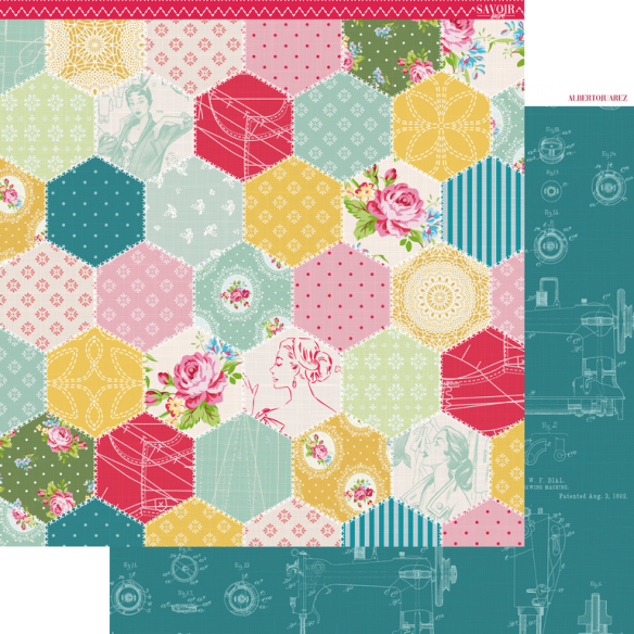 Pad Papel 12"X12" "SAVOIR FAIRE"