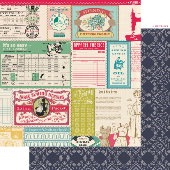 Pad Papel 12"X12" "SAVOIR FAIRE"