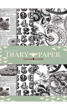 Découpage Paper A4-B&W Diary Col.IV