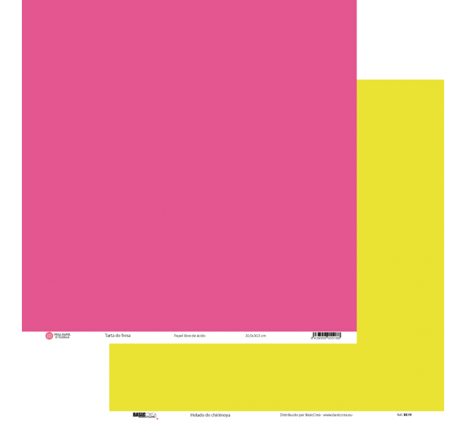 Basic Paper Mediterranean Colors Assorted 30.5x30.5