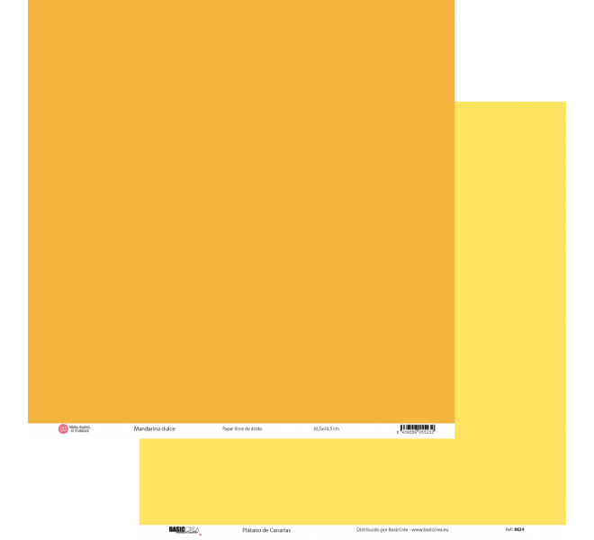 Basic Paper Mediterranean Colors Assorted 30.5x30.5