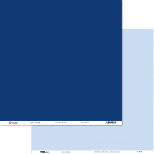 Basic Oriental Sapphire/Summer Sky Paper 30.5x30.5