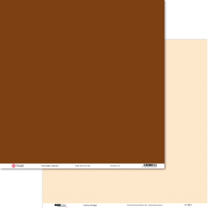 Vintage Cream/Hot Chocolate Basic Paper 30.5x30.5