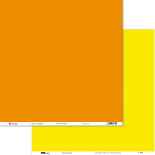 Basic Paper Frozen Lemon/Pumpkin Cream 30.5x30.5