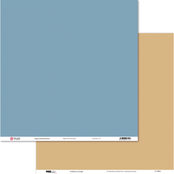 Agua Mediterránea/Avellana Tostada 30,5x30,5