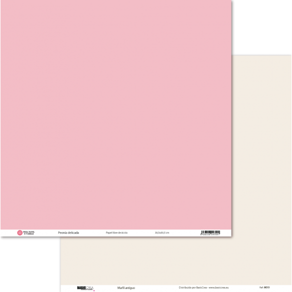 Delicate Peony/Old Ivory 30.5x30.5