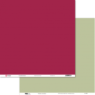 Basic Paper Wildcurrant/Romantic Rosemary 30.5x30.5