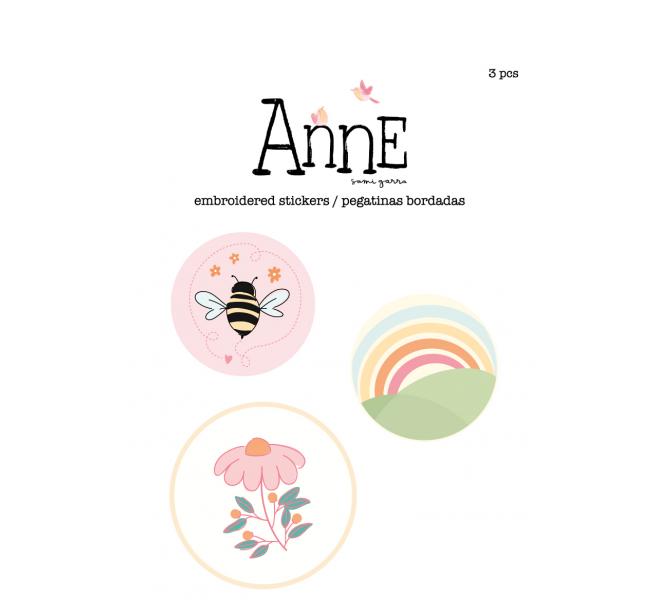 Pegatinas bordadas ANNE
