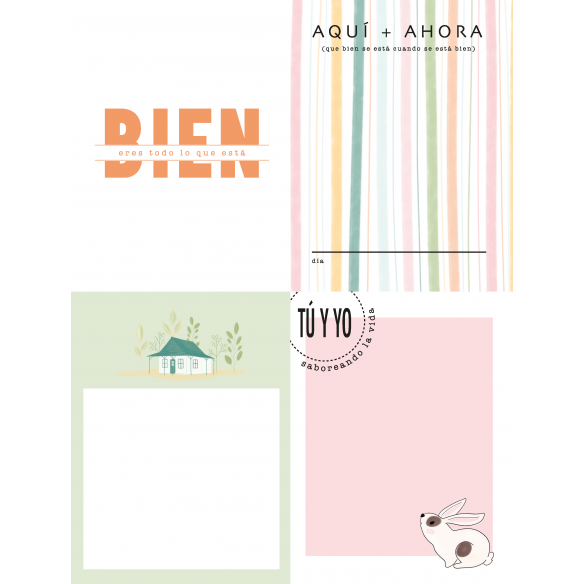 Pad cards and papers ANNE