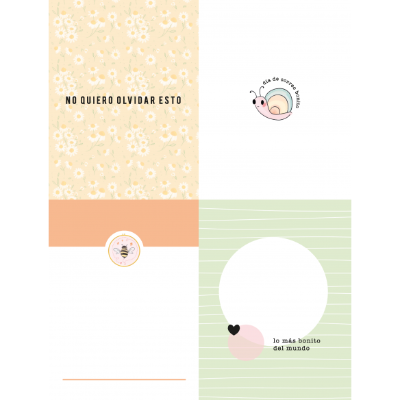 Bloc tarjetas y papeles ANNE