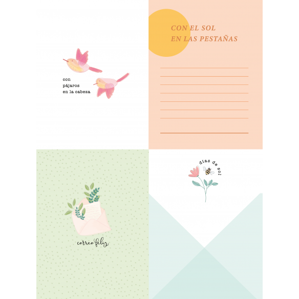 Bloc tarjetas y papeles ANNE