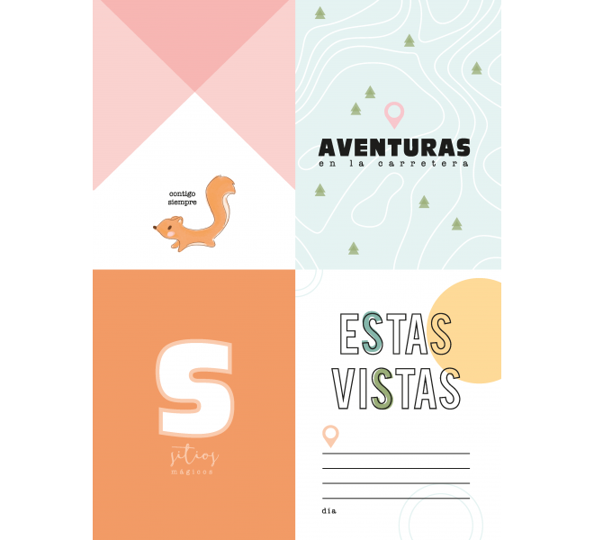 Bloc tarjetas y papeles ANNE