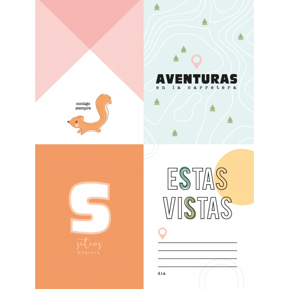 Bloc tarjetas y papeles ANNE