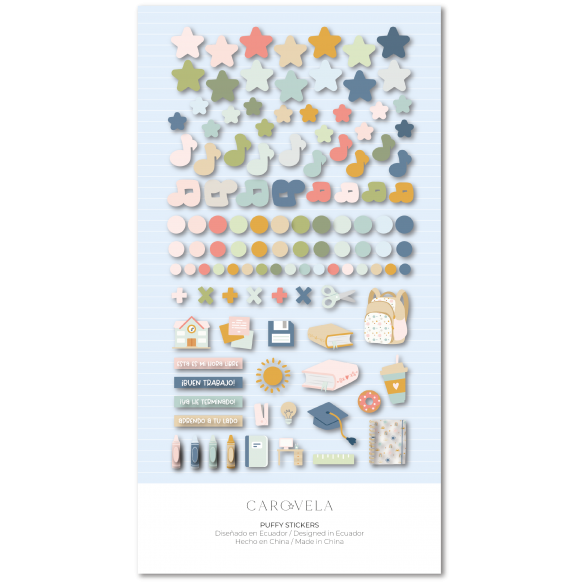 Puffy stickers Recreo