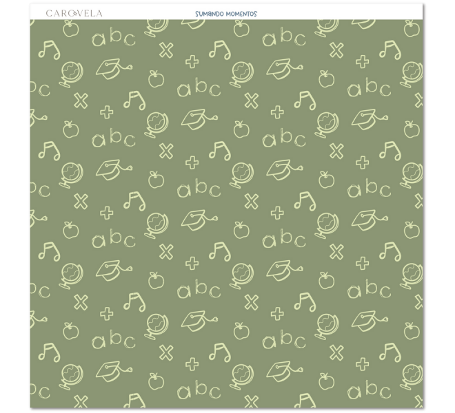 Bloc de papeles 12x12 Recreo