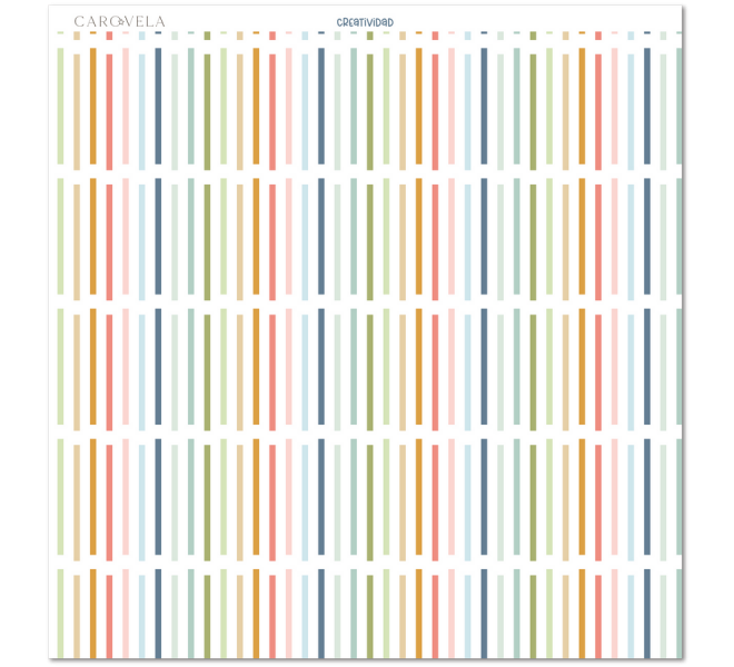 Bloc de papeles 12x12 Recreo